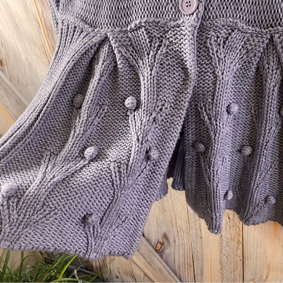 Vertigo Paris Wool Blend XL Button Snap Cardigan - Picture 4 of 6